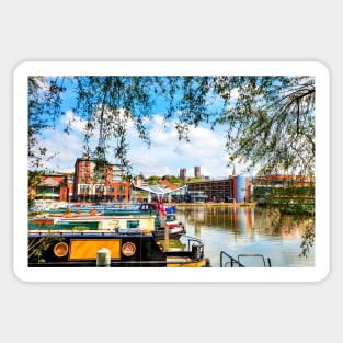 Brayford Waterfront Lincoln Sticker